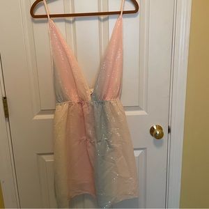 Storia Sequin Pastel Dress L